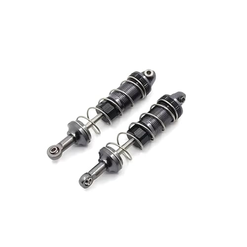 JYYTERD Kompatibel Mit WLtoys 12427 12428-AB 12429 12423 FY01 FY02 FY03 1/12 RC Autoteile Metall Upgrade Modifizierter Hydraulischer Vorderer Stoßdämpfer RC Stoßdämpfer(Black) von JYYTERD