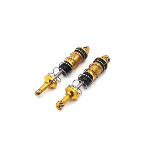 Kompatibel Mit WLtoys 12427 12428-AB 12429 12423 FY01 FY02 FY03 1/12 RC Autoteile Metall Upgrade Modifizierter Hydraulischer Vorderer Stoßdämpfer RC Stoßdämpfer(Yellow) von JYYTERD