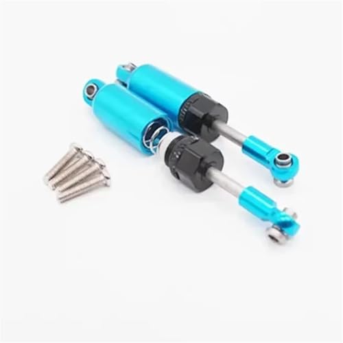 Kompatibel Mit WLtoys A959-B A949 A959 A969 A979 1/18 RC Autoteile Upgrade Metallstoßdämpfer RC Stoßdämpfer(Blue) von JYYTERD