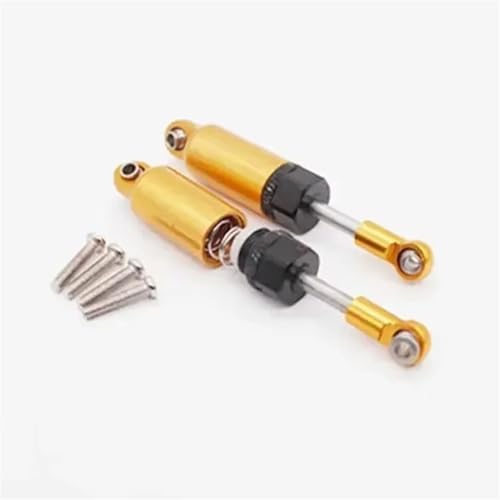 JYYTERD Kompatibel Mit WLtoys A959-B A949 A959 A969 A979 1/18 RC Autoteile Upgrade Metallstoßdämpfer RC Stoßdämpfer(Yellow) von JYYTERD