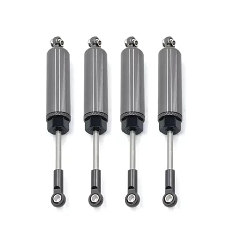 JYYTERD Kompatibel Mit Wltoys 104009 12402-A A323 12409 RC Auto Ersatzzubehör Öl Stoßdämpfer Dämpfer RC Stoßdämpfer(Gray) von hjuink