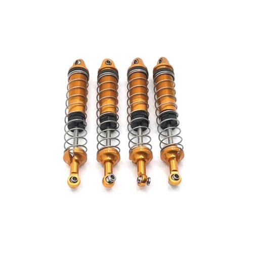JYYTERD Kompatibel Mit Wltoys 12402-A A323 12409 1/12 RC Auto Upgrade Teile Zubehör 4 Stück Metall Stoßdämpfer Dämpfer Vorne Und Hinten RC Stoßdämpfer von JYYTERD