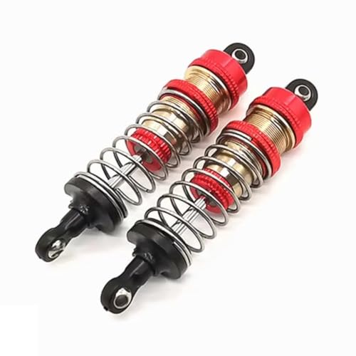 JYYTERD Kompatibel Mit Wltoys 144001 1316 1/14 RC Cars Teile 2 Stück Metall Vorne Und Hinten Stoßdämpfer Dämpfer Ersatzzubehör RC Stoßdämpfer JYYTERD Kompatibel Mit Wltoys 144001 1316 1/14 RC Cars Teile 2 Stück Metall Vorne Und Hinten Stoßdämpfer Dämpfer Ersatzzubehör RC Stoßdämpfer von hjuink