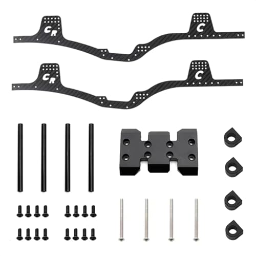JYYTERD RC Auto Upgrade-Teile Kompatibel Mit Axial Für SCX10 1/10 RC Crawler Auto Upgrade Teile Rahmen Schiene Unterfahrschutz Körper Post Mount Kit JYYTERD RC Auto Upgrade-Teile Kompatibel Mit Axial Für SCX10 1/10 RC Crawler Auto Upgrade Teile Rahmen Schiene Unterfahrschutz Körper Post Mount Kit von JYYTERD