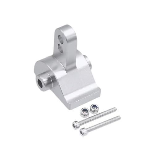 JYYTERD RC Auto Upgrade-Teile Kompatibel Mit Axial Für SCX10 III AR45P Für LCG Für Chassis Rear Upper Link Riser Anti-Squat-Halterungen Für AR45 Achse 1/10 RC Rigs Crawler(Silver) von JYYTERD