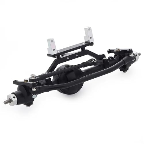 JYYTERD RC Auto Upgrade-Teile Kompatibel Mit Gelande II TF2 D110 Für Yota II CNC-Aluminiumlegierung D90 Vorder- Und Hinterachsen Set Für 1/10 RC Crawler Upgrade-Teile(Front) von JYYTERD