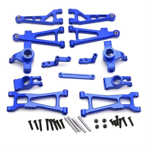 JYYTERD RC Auto Upgrade-Teile Kompatibel Mit H16 16207 16208 16209 1/16 RC Auto Upgrade Teile Querlenker Lenkblock Set Zubehör von JYYTERD