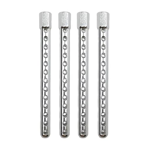 JYYTERD RC Auto Upgrade-Teile Kompatibel Mit HSP 102037 122037 1/10 RC Auto 4PCS Aluminiumlegierung Shell Column Body Mounts 02010 02144 Upgrade-Teile(Silver) von JYYTERD
