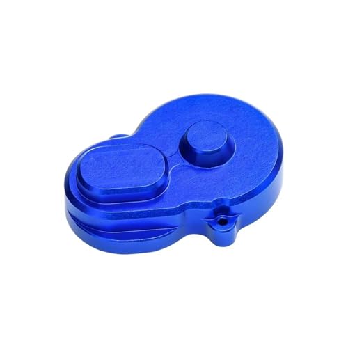 JYYTERD RC Auto Upgrade-Teile Kompatibel Mit LOSI Für Micro-B 2WD Für Buggy LOS00007 1/24 RC Auto Metall Hinterdifferentialgehäuse Hauptgetriebe Schutzabdeckung LOS-1769(Blue) von JYYTERD