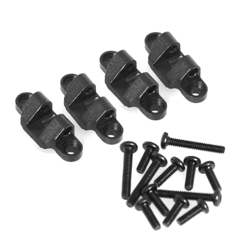 JYYTERD RC Auto Upgrade-Teile Kompatibel Mit LOSI Für Mini Für LMT 4X4 Für Brushed Für Monster Truck 1/18 RC-Auto, Unterer Stoßdämpfer-Montagesatz, Upgrade-Teile von JYYTERD
