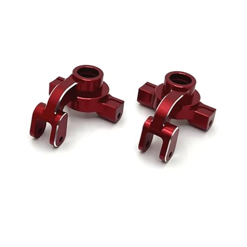 JYYTERD RC Auto Upgrade-Teile Kompatibel Mit MJX 10208 Für Monster 1/10 RC Auto-Tuning-Teile, Aluminium-Front-Lenkbecher-Set, Zubehör von JYYTERD