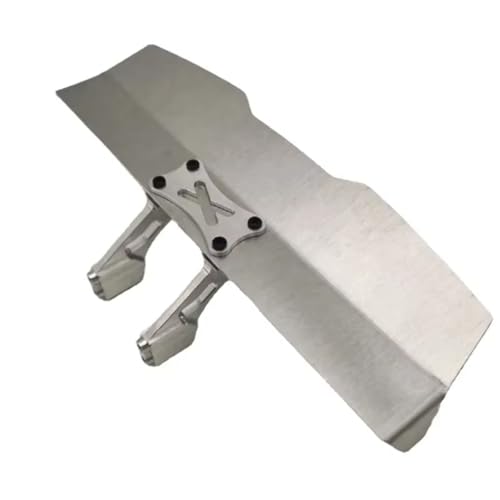 JYYTERD RC Auto Upgrade-Teile Kompatibel Mit MJX 16207 16210 Fernbedienungsauto -Upgrade Teile Metall -Schwanzflügel Ersatzeinrichtungen(Silver) von hjuink