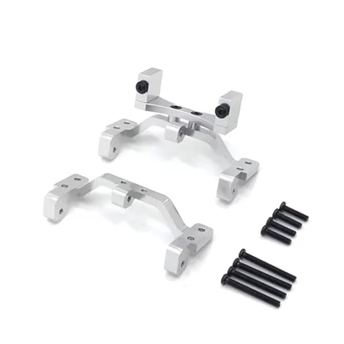 JYYTERD RC Auto Upgrade-Teile Kompatibel Mit MN D90 D91 D96 D99S 1/12 RC -Auto -Lkkern Ersatzteile Metall -Zugstange Für Sitz Und Achse Für Die Haufen Servomontage(Silver) von JYYTERD