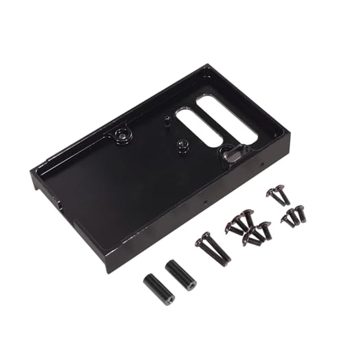JYYTERD RC Auto Upgrade-Teile Kompatibel Mit MN99S Für MN98 1/12 Ferngesteuerte Autoteile. Upgrade des Vorderen Behälters Für Die Leiterplatte, Fixiert Für Sitzzubehör(Black) von hjuink