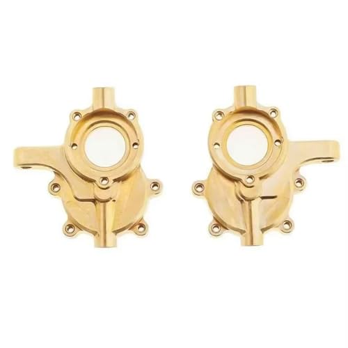 JYYTERD RC Auto Upgrade-Teile Kompatibel Mit Redcat Gen8 RER11406 RC Crawler Car Upgrade Teile 2pcs/Set Messing -Frontlenker Lenkbecher von JYYTERD