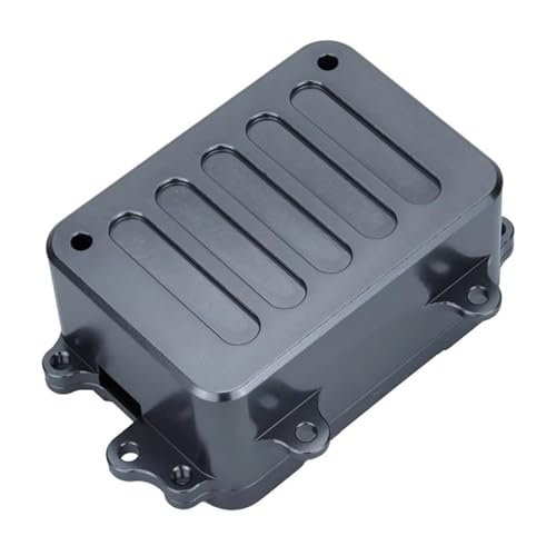 JYYTERD RC Auto Upgrade-Teile Kompatibel Mit SCX10 1/10 RC Kettenfahrzeug, Metallempfängerbox, ESC-Box, Upgrade-Teile, Ersatzzubehör JYYTERD RC Auto Upgrade-Teile Kompatibel Mit SCX10 1/10 RC Kettenfahrzeug, Metallempfängerbox, ESC-Box, Upgrade-Teile, Ersatzzubehör von JYYTERD