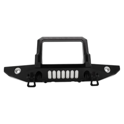 JYYTERD RC Auto Upgrade-Teile Kompatibel Mit SCX6 1:6 RC-Car-Fahrzeugen, Frontstoßstangen-Zubehör, Montage-Modifikation, Auto-Halterung, LKW-Ersatzteile, DIY-RC-Car-Teile(Black) von JYYTERD