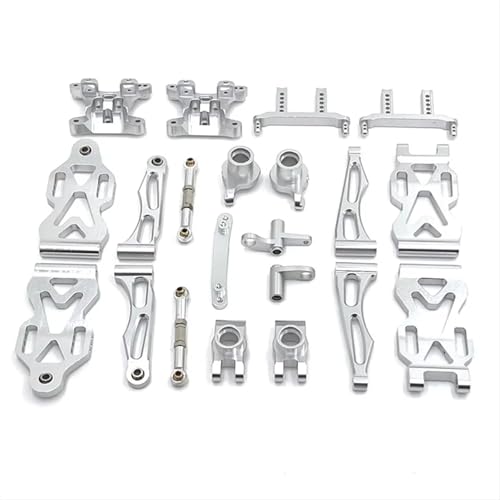 JYYTERD RC Auto Upgrade-Teile Kompatibel Mit SCY 16101 16102 1/16 Fernbedienung Auto Upgrade Teile Aluminium Zubehör Kit von JYYTERD