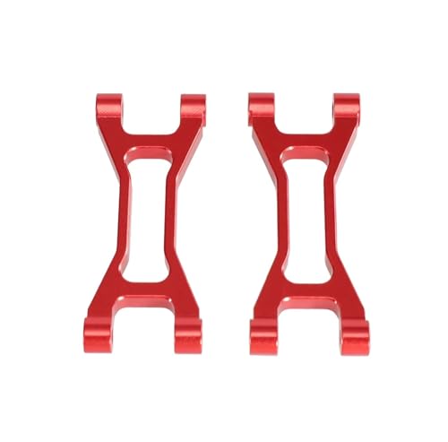 JYYTERD RC Auto Upgrade-Teile Kompatibel Mit SCY 18101 18102 1/18 Fernbedienung Auto Ersatzteile Metall Upgrade Und Modifikation Metall Hinten Für Schwinge(Red) von hjuink