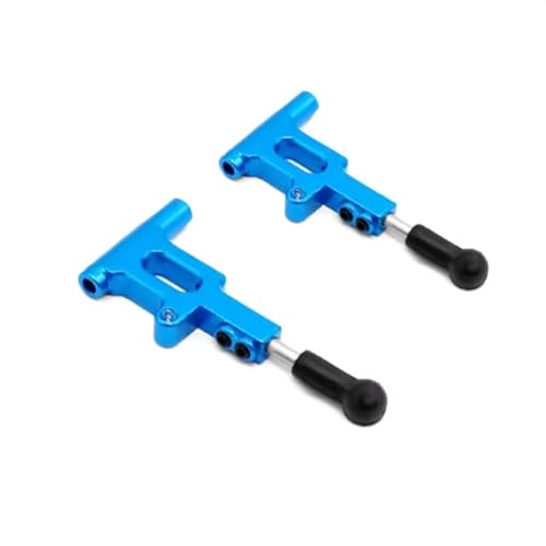 JYYTERD RC Auto Upgrade-Teile Kompatibel Mit TRF416 1/10 RC-Auto-Tuning-Teilezubehör, 2er-Pack, Vordere Obere Metallaufhängung Für Schwinge von JYYTERD