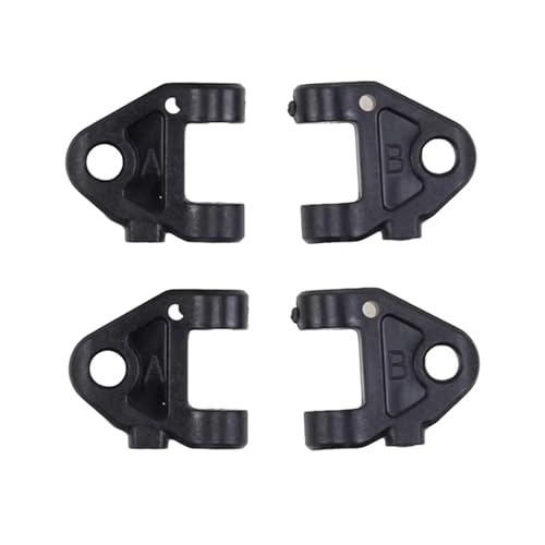 JYYTERD RC Auto Upgrade-Teile Kompatibel Mit Wltoys K969 K979 K989 K999 P929 P939 284131 284010 284161 1/28 RC Autoteile 4 Stück Vorderer Und Hinterer Unterer Arm K989-42 von JYYTERD