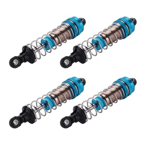 JYYTERD RC Auto Upgrade-Teile Kompatibel Mit Xinlehong Q901 Q902 Q903 9130 9135 9136 9137 9138 Für Für Hosim 1/16 RC -Auto -Upgrade Teile 4pcs Metallschockdämpfer von JYYTERD