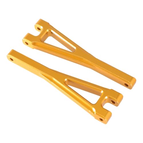 JYYTERD RC Auto Upgrade-Teile Kompatibel mit Wltoys 104009 104016 104018 12401 12402-A 12404 12409 Ersatzteil für den vorderen oberen Aufhängungsarm 1/10 1/12 RC Car(Yellow) von JYYTERD