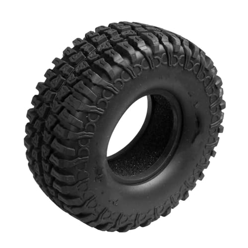 JYYTERD RC Teile Kompatibel Mit Axial Für SCX10 1/10 RC Für Rock Crawler Autos Upgrade Teile Zubehör 1,9 Zoll Gummireifen 100 Mm Radreifen(1pcs) von JYYTERD