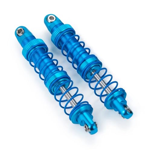 JYYTERD RC Teile Kompatibel Mit Axial Für SCX10 Für TRX4 Für TRX6 1/10 RC Crawler Auto Teile Metall Stoßdämpfer Einstellbare Öl Dämpfer(2pcs) von JYYTERD