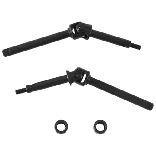 JYYTERD RC Teile Kompatibel Mit Axial Für SCX24 1/24 RC Crawler Auto Verbesserte Teile Zubehör 2Pcs 4Mm Erweiterte Stahl Vorderachse Antriebswelle JYYTERD RC Teile Kompatibel Mit Axial Für SCX24 1/24 RC Crawler Auto Verbesserte Teile Zubehör 2Pcs 4Mm Erweiterte Stahl Vorderachse Antriebswelle von JYYTERD