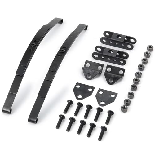 JYYTERD RC Teile Kompatibel Mit D90 1/10 RC Crawler Auto Upgrade Teile 1Set Stahl Für Blatt Für Federaufhängung Set von JYYTERD