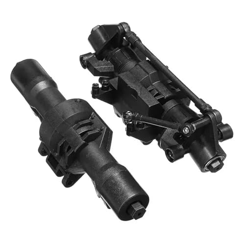JYYTERD RC Teile Kompatibel Mit HB ZP1001 1/10 RC Fahrzeuge Ersatzteile Teile 2PCS Kunststoff Vorne Hinten Brücke Achse von JYYTERD