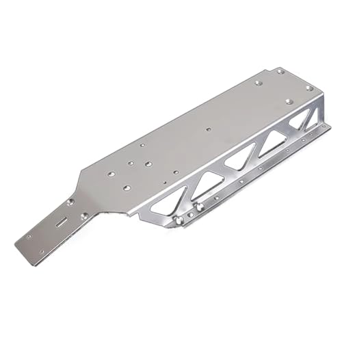 JYYTERD RC Teile Kompatibel Mit HPI Für Baja Für ROVAN Für KM 5B 5T 5SC SS 1/5 Rc Auto-Upgrade-Teile Metall-Hauptrahmen Für Chassis Für Silber von JYYTERD