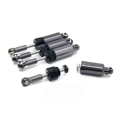 JYYTERD RC Teile Kompatibel Mit HS 18301 18302 18311 18312 18321 18322 1/18 RC Auto Upgrade Teile Stoßdämpfer Öl Dämpfer(Black) von hjuink