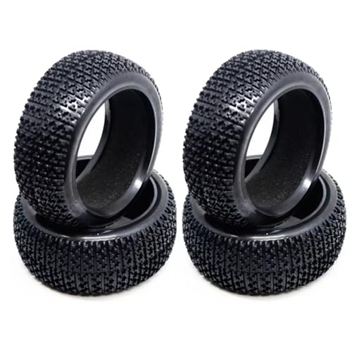 JYYTERD RC Teile Kompatibel Mit HSP Für Redcat Für Losi Für HPI Für Kyosho MP9 Für Hobao 1/8 RC-Teile 4 Stück 109 Mm Off-Road Für Buggy-Auto-Gummireifen JYYTERD RC Teile Kompatibel Mit HSP Für Redcat Für Losi Für HPI Für Kyosho MP9 Für Hobao 1/8 RC-Teile 4 Stück 109 Mm Off-Road Für Buggy-Auto-Gummireifen von JYYTERD