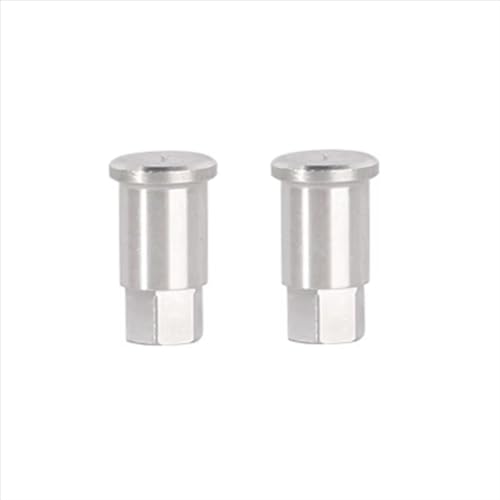 JYYTERD RC Teile Kompatibel Mit LDRC AE86 A86 A86P LD1801 1/18 RC Auto-Upgrade-Teile Zubehör Metall-Vorderrad-Sechskantnabenadapter von JYYTERD