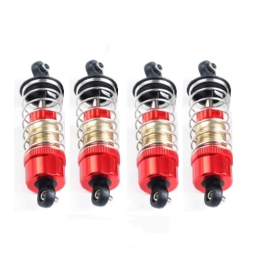 JYYTERD RC Teile Kompatibel Mit MJX Für Hyper Go 14301 14302 14303 1/14 R/C Autos RC Trucks Ersatzteile Vorne/hinten Ölhydraulischer Stoßdämpfer(4pcs) von JYYTERD
