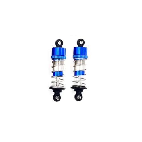 JYYTERD RC Teile Kompatibel Mit MJX Für Hyper Go H16H H16E H16P 16207 16208 RC Autos LKW Für Buggy Ersatzteile Vorne Hinten Hydraulischer Stoßdämpfer(Black,16500 2PC) von JYYTERD