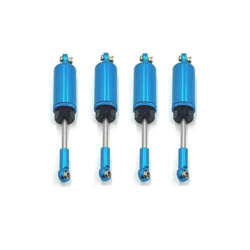 JYYTERD RC Teile Kompatibel Mit MJX M162 M163 16207 16208 16209 16210 1/16 RC Autoteile Metall Verbesserter Hydraulischer Stoßdämpfer(Blue) von JYYTERD