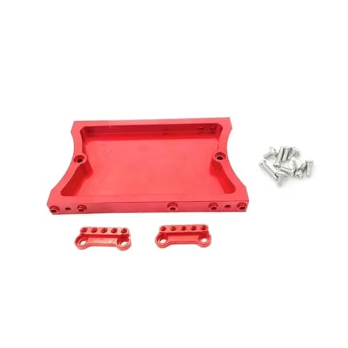 JYYTERD RC Teile Kompatibel Mit MN D90 D91 D96 Für MN98 99S RC Auto 1 Satz Metallteile Stoßdämpferhalterung(Red) von JYYTERD