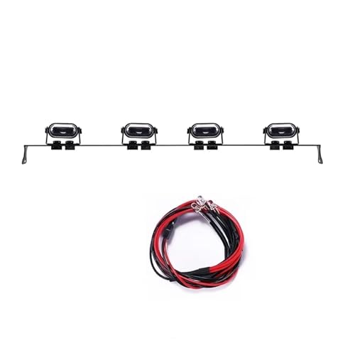 RC Teile Kompatibel Mit MN D90 Für MN-90 Für MN99S 1/12 RC Auto Upgrade Teile Zubehör Dach Lampe Lichter Bar Scheinwerfer Dekoration RC Teile Kompatibel Mit MN D90 Für MN-90 Für MN99S 1/12 RC Auto Upgrade Teile Zubehör Dach Lampe Lichter Bar Scheinwerfer Dekoration von JYYTERD
