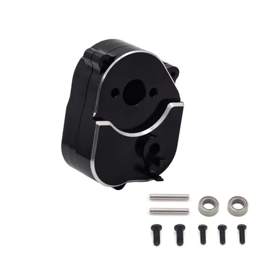 JYYTERD RC Teile Kompatibel Mit MN168 Für MN82 Für MN78 Für MN99S Metallgetriebe Metallgetriebe Getriebegehäuse 1/12 RC Autoteile Zubehör(Black) von JYYTERD