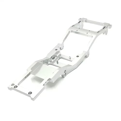JYYTERD RC Teile Kompatibel Mit MN82 LC79 1/12 RC Auto Upgrade Teile Ersatz Zubehör Metall RC Auto Für Chassis Rahmen(White) von JYYTERD