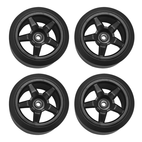 JYYTERD RC Teile Kompatibel Mit SG 1603 SG 1604 1/16 RC-Auto-Tuning-Teile Modifikation Ersatzteilzubehör 4-teilige RC-Auto-Radreifen von JYYTERD
