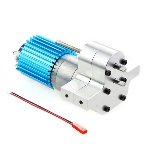 JYYTERD RC Teile Kompatibel Mit WPL B14 B16 B24 B36 Für JJRC Q60 Für MN D90 Für MN99S Für Speed. Verbessertes Metall-Transfergetriebe Mit 370-Bürstenmotor(White) von hjuink