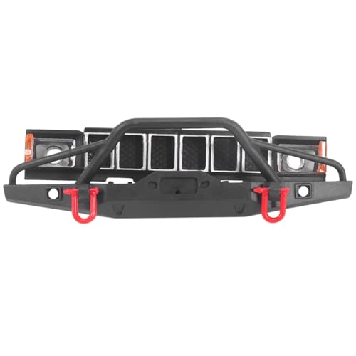 JYYTERD RC Teile Kompatibel Mit WPL C14 C24 C24-1 1/16 RC-Auto-Upgrade-Teile, Frontstoßstange, Frontgitter, Ersatzzubehör von hjuink