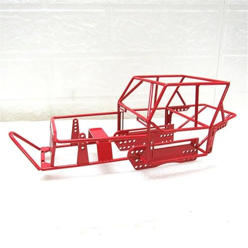 RC Teile Kompatibel Mit WPL C14 C24 C24-1 1/16 RC Auto Upgrade Teile Ersatz Vollrohrrahmen Metall Für Chassis Metallkörper Überrollkäfig Rot RC Teile Kompatibel Mit WPL C14 C24 C24-1 1/16 RC Auto Upgrade Teile Ersatz Vollrohrrahmen Metall Für Chassis Metallkörper Überrollkäfig Rot von JYYTERD