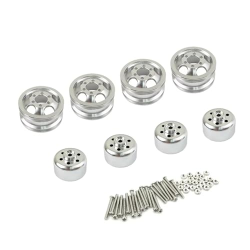 JYYTERD RC Teile Kompatibel Mit WPL C14 C24 C24-1 C34 C44 B14 B24 1/16 RC Auto Upgrade-Teile Ersatzzubehör 4-teilige Metallfelgennabe JYYTERD RC Teile Kompatibel Mit WPL C14 C24 C24-1 C34 C44 B14 B24 1/16 RC Auto Upgrade-Teile Ersatzzubehör 4-teilige Metallfelgennabe von JYYTERD