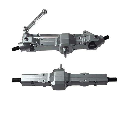 JYYTERD RC Teile Kompatibel Mit WPL C14 C24 Für Feiyu Für JJRC 1/16 Fernbedienung Auto Metall Upgrade Modifizierte Teile Metall Brücke Insgesamt(Gray) von hjuink
