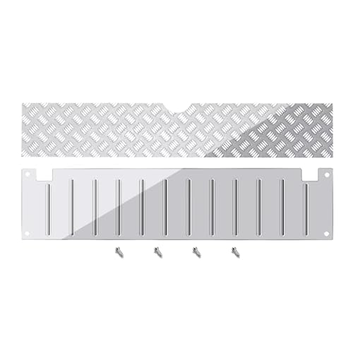 JYYTERD RC Teile Kompatibel Mit WPL C24 C24-1 1/16 RC Autoteile Zubehör Edelstahl Heckkoffer Werkzeugkasten Dekorplatte Anti-Rutsch-Unterfahrplatte JYYTERD RC Teile Kompatibel Mit WPL C24 C24-1 1/16 RC Autoteile Zubehör Edelstahl Heckkoffer Werkzeugkasten Dekorplatte Anti-Rutsch-Unterfahrplatte von JYYTERD